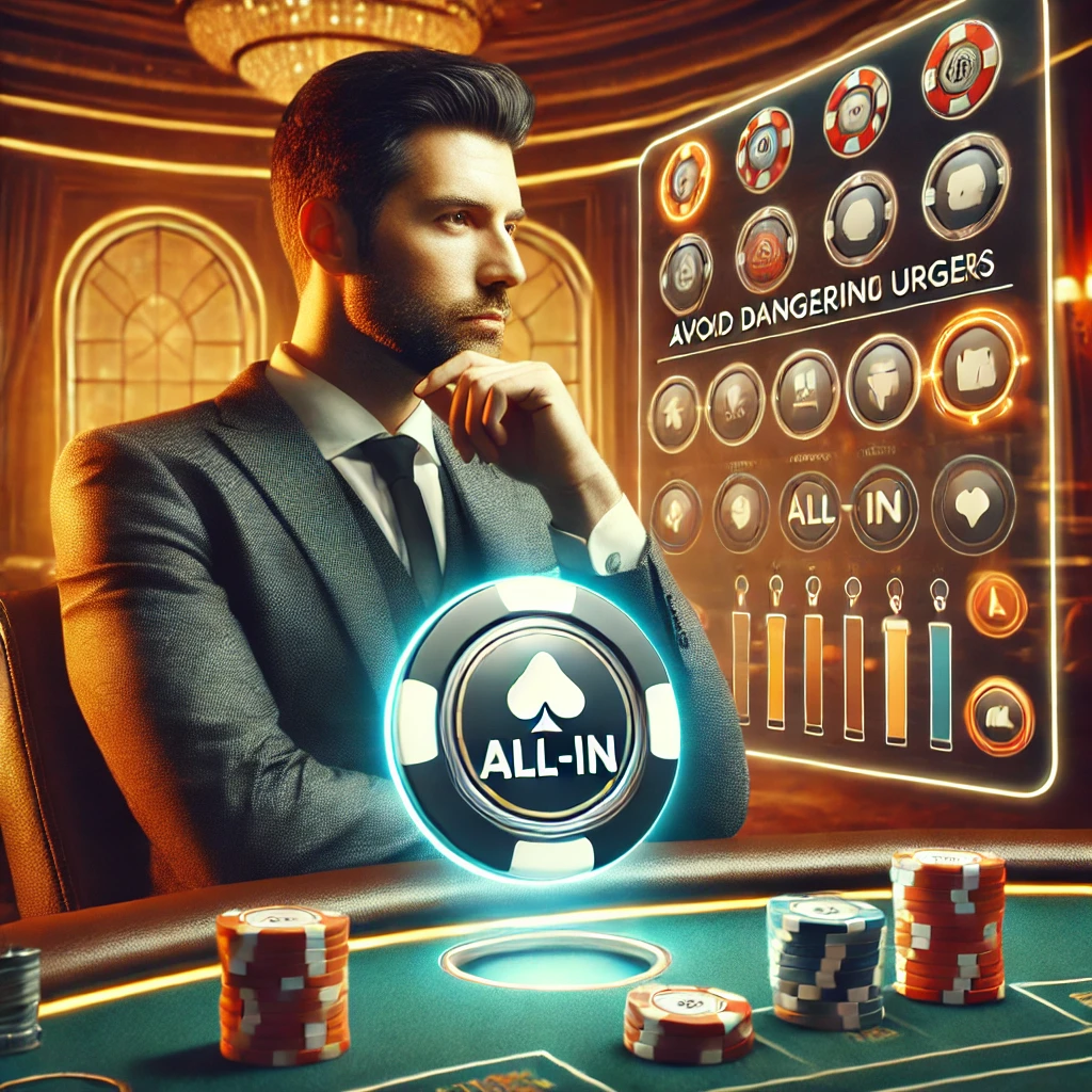 Cara Mengatur Nafsu Bermain agar Tidak Terjebak All-In Berbahaya saat Bermain Game Live Casino Online