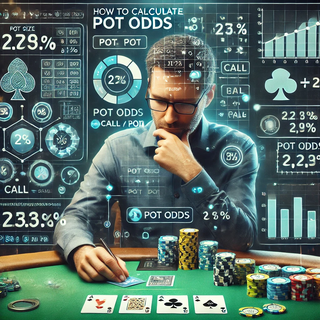 Cara Menghitung Pot Odds dan Memaksimalkan Keputusan di Poker Online