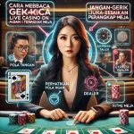 Cara Membaca Gerak-Gerik Dealer Live Casino Online agar Tidak Terjebak dalam Perangkap Meja
