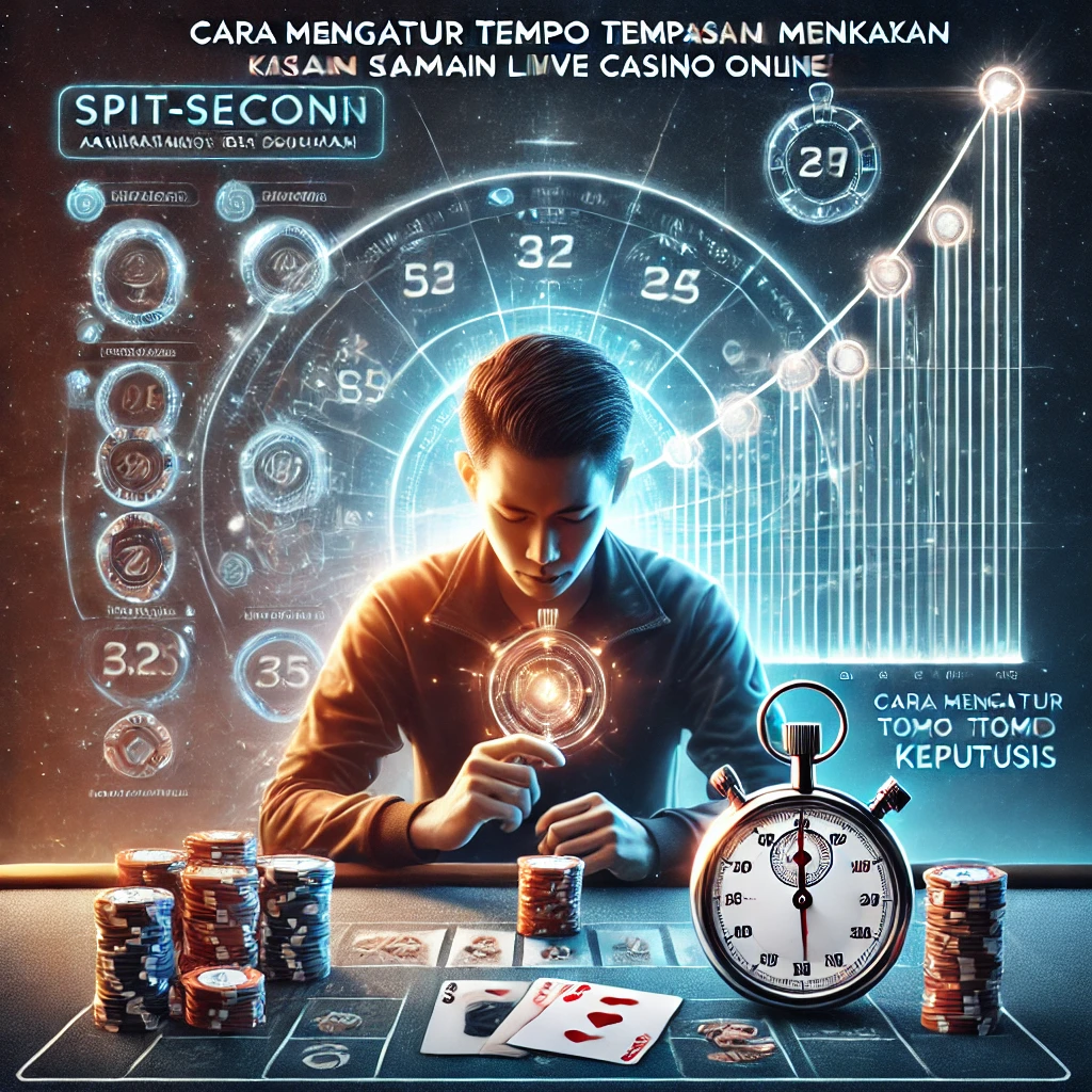 Cara Mengatur Tempo Bermain untuk Meningkatkan Akurasi Keputusan Saat Bermain Live Casino Online