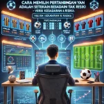 Cara Memilih Pertandingan yang Layak Dipasang dalam Sportsbook Versi Edukatif & Kesadaran Risiko