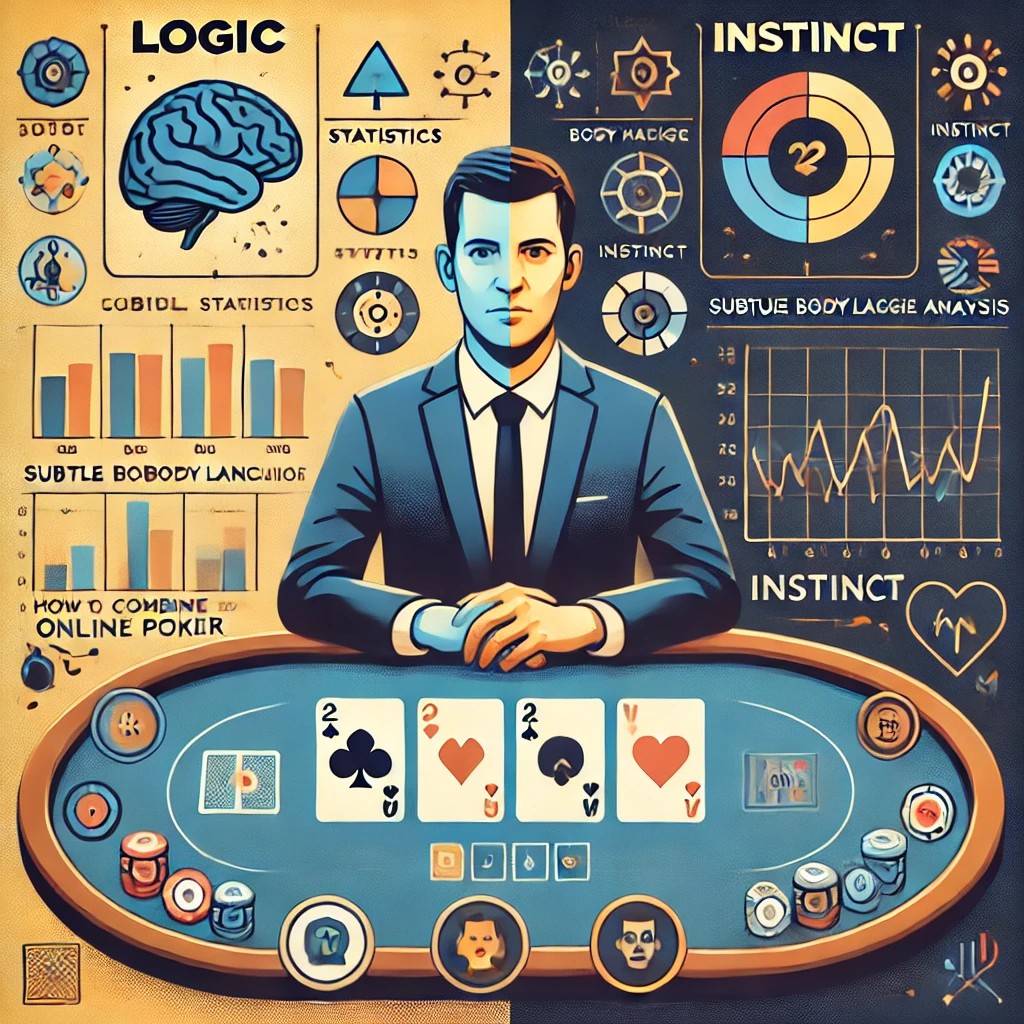 Cara Mengkombinasikan Logika dan Insting di Poker Online