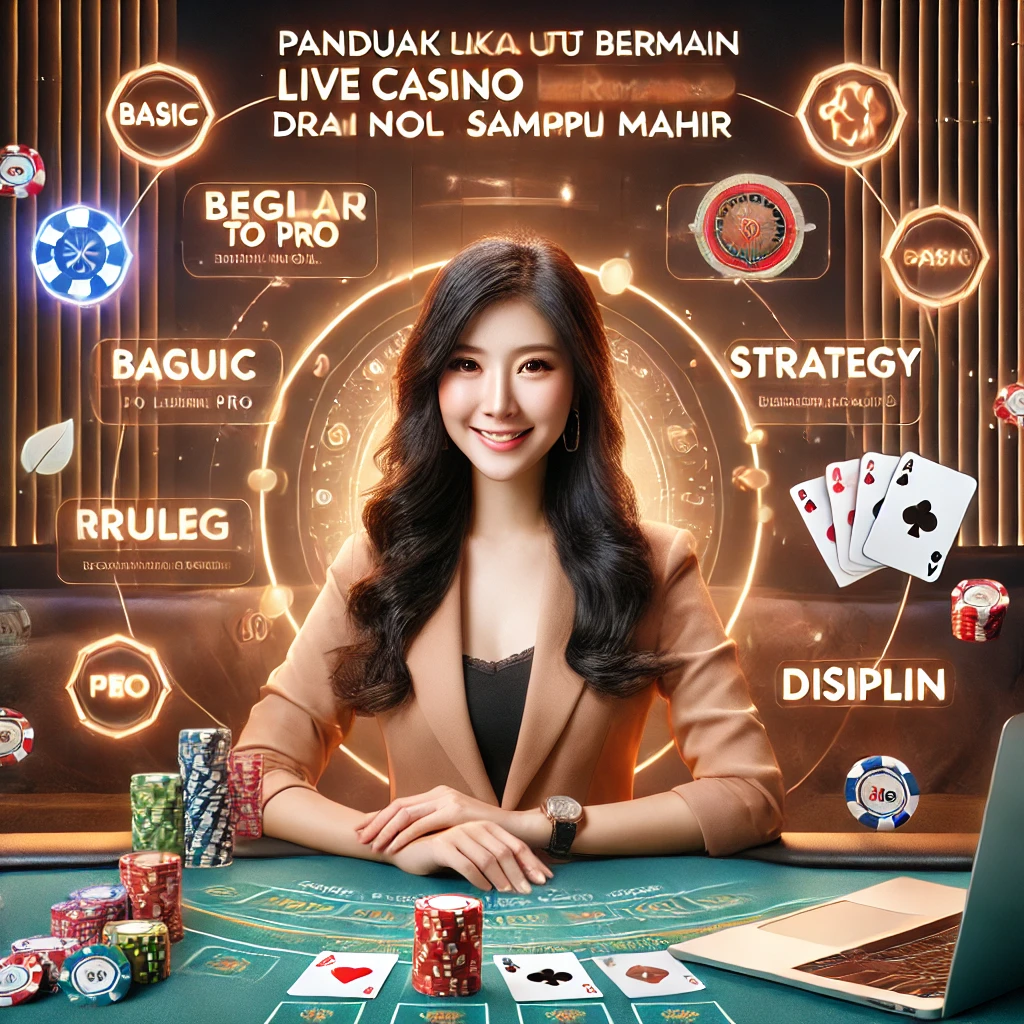 Panduan Lengkap Pemula untuk Bermain Live Casino dari Nol sampai Mahir