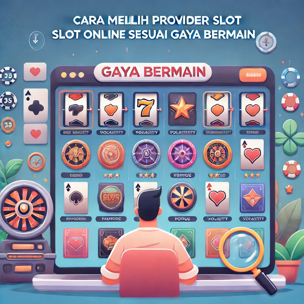 Cara Memilih Provider Slot Online Sesuai Gaya Bermain