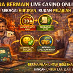 Cara Bermain Live Casino Online sebagai Hiburan, Bukan Pelarian