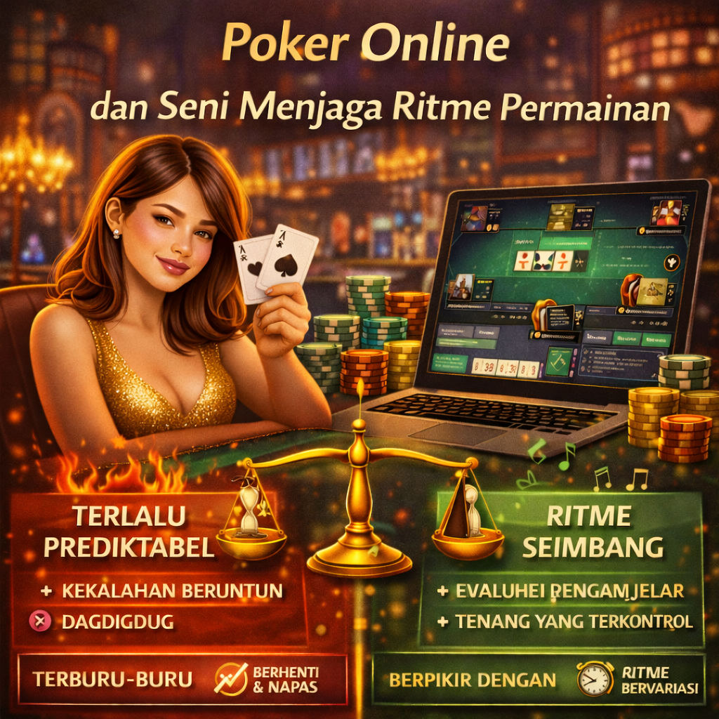 Poker Online dan Seni Menjaga Ritme Permainan