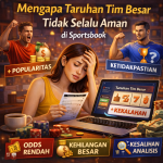 Mengapa Taruhan Tim Besar Tidak Selalu Aman di Sportsbook
