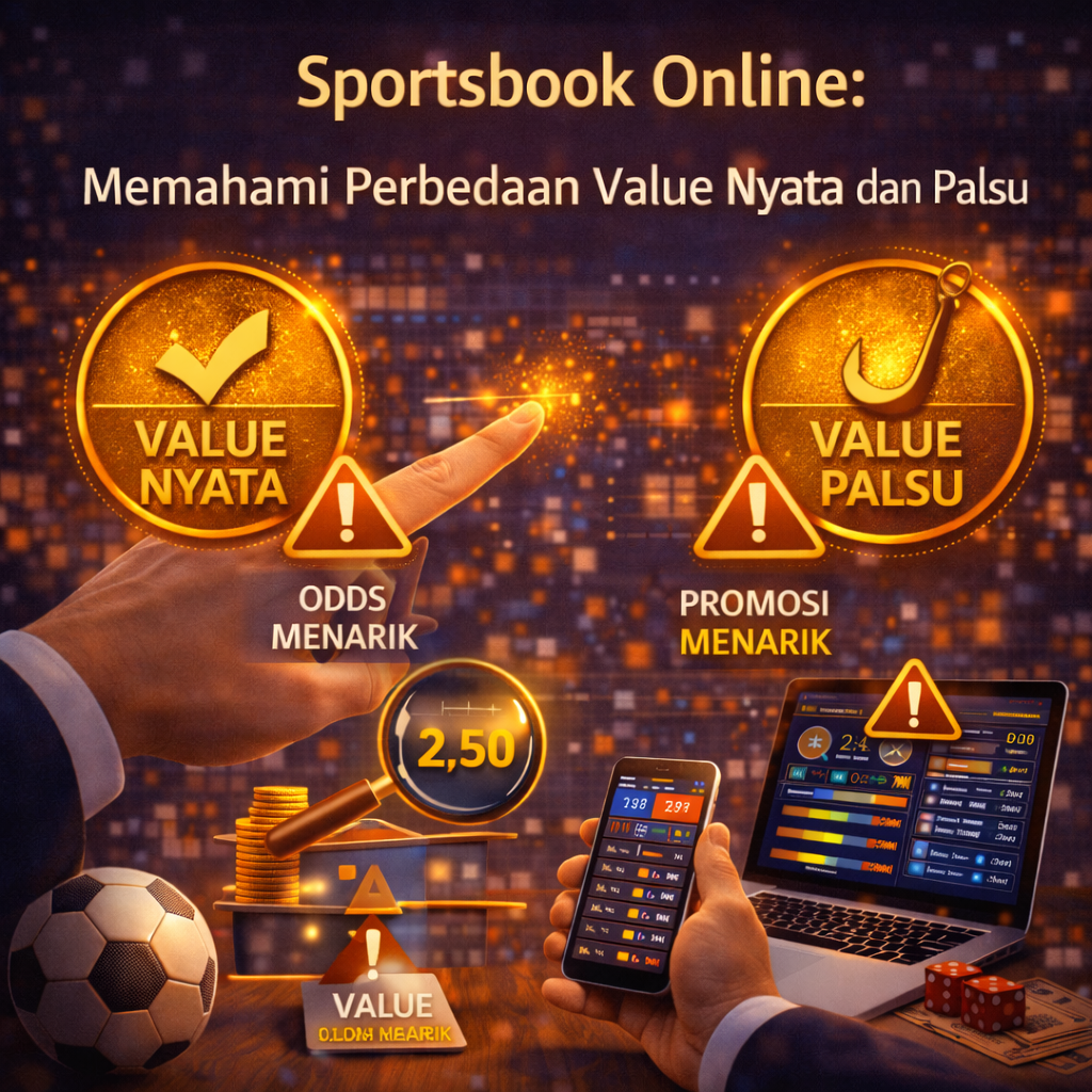 Sportsbook Online: Memahami Perbedaan Value Nyata dan Palsu