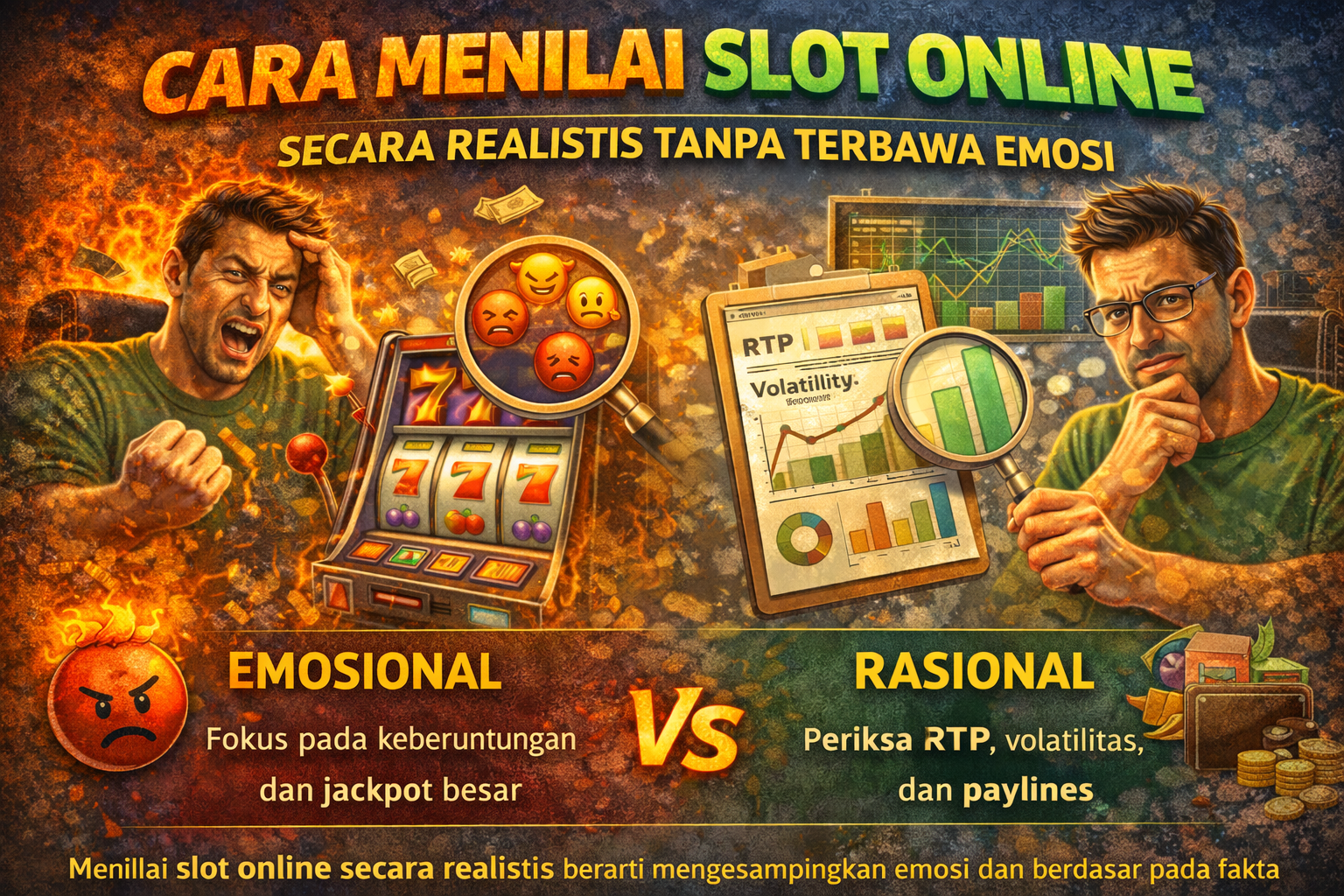 Cara Menilai Slot Online Secara Realistis Tanpa Terbawa Emosi