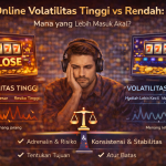 Slot Online Volatilitas Tinggi vs Rendah: Mana yang Lebih Masuk Akal?