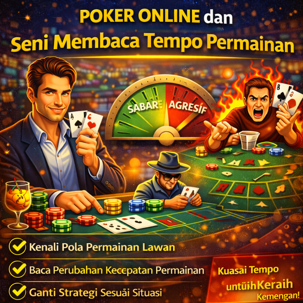 Poker Online dan Seni Membaca Tempo Permainan