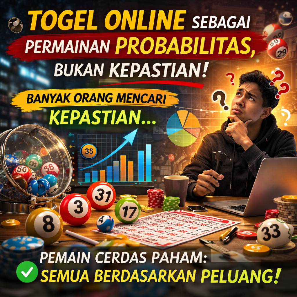 Togel Online sebagai Permainan Probabilitas, Bukan Kepastian Banyak Orang Mencari Kepastian