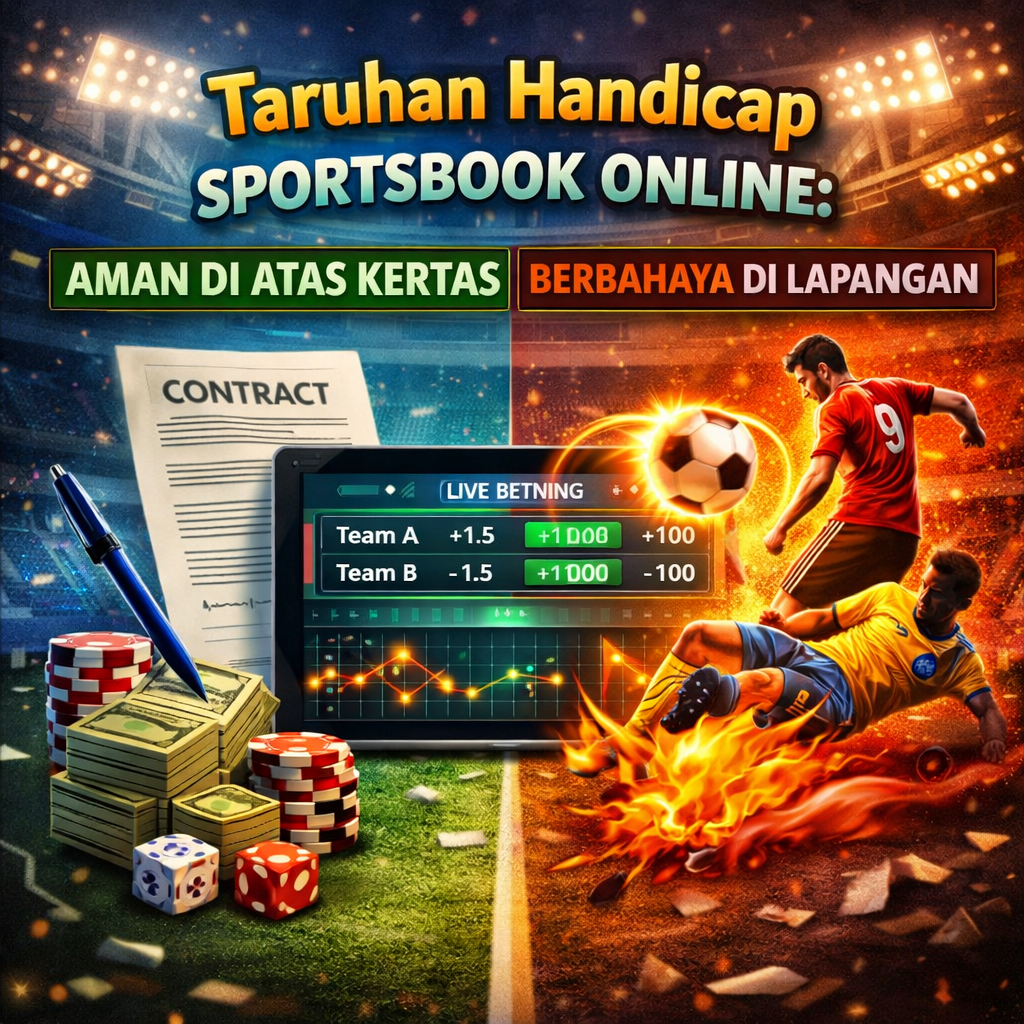 Taruhan Handicap Sportsbook Online: Aman di Atas Kertas, Berbahaya di Lapangan