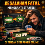 Kesalahan Fatal Mengganti Strategi di Tengah Sesi Poker Online
