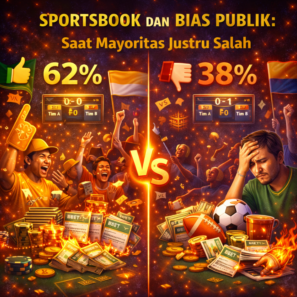 Sportsbook dan Bias Publik: Saat Mayoritas Justru Salah