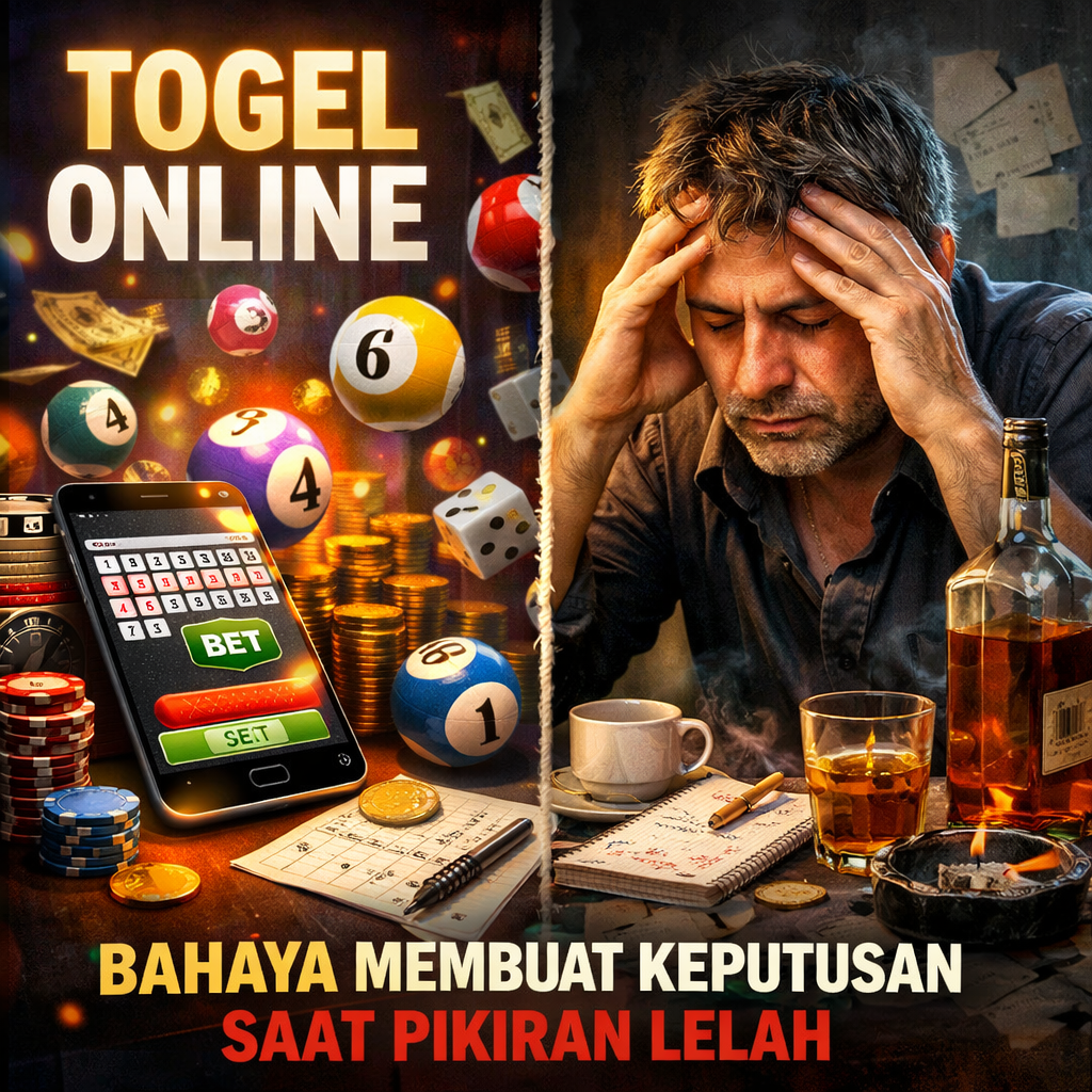 Togel Online dan Bahaya Membuat Keputusan Saat Pikiran Lelah