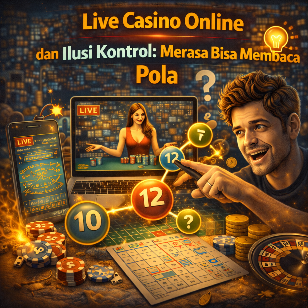 Live Casino Online dan Ilusi Kontrol: Merasa Bisa Membaca Pola